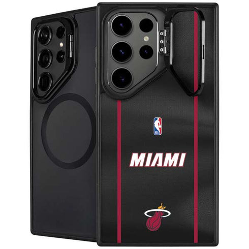 NBA Miami Heat Jersey Galaxy S25 Ultra Kickstand Case